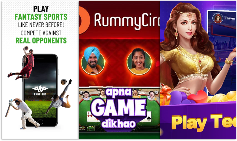 rummy game ads